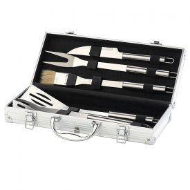 Deluxe Grillbesteck im Koffer