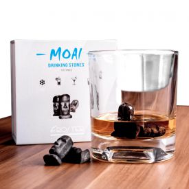 Eiswrfel - Moai Steinfiguren