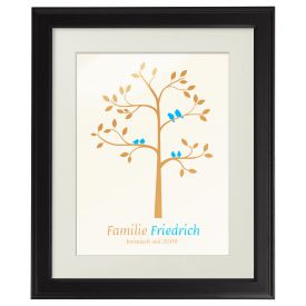 Familienbaum - personalisiertes Bild