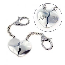 Herz Schlsselanhnger fr Paare