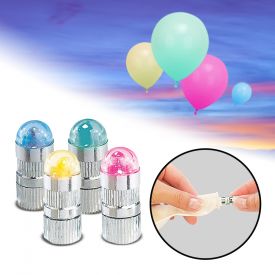 LED Luftballons - bunt
