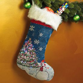 Leuchtender Geschenkestrumpf