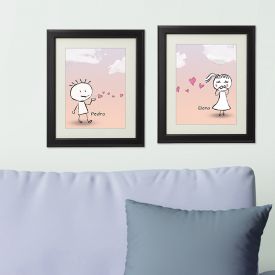 Prchenbilder Set mit Namen