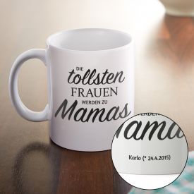 Personalisierte Tasse - Befrderung zur Mama