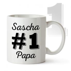 Personalisierte Tasse - Nummer 1 Papa