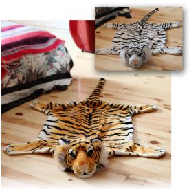 Tapis Tigre en Peluche 
