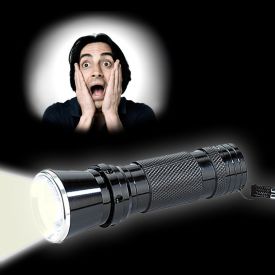 Premium Taschenlampe mit Power LED