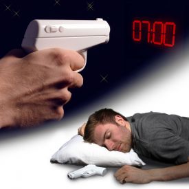 Projektionswecker Pistole