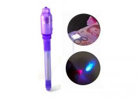 Stylo � encre invisible avec LED UV