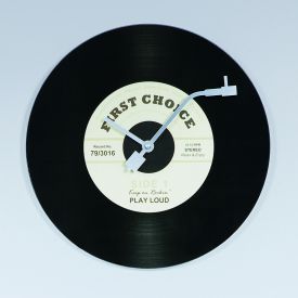 Wanduhr - Schallplatte