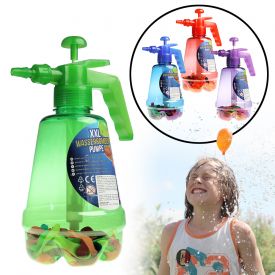 Wasserbombenfller - Pumpe mit 100 Wasserballons