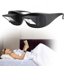 Winkelbrille zum Lesen im Liegen