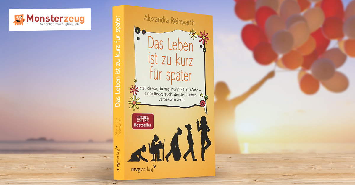 Lustiges Buch Das Leben ist zu kurz für später